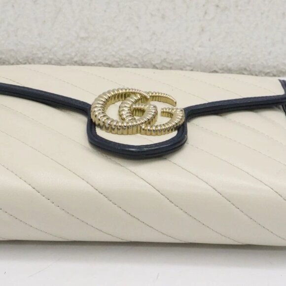 Gucci GG Marmont Torchon Wallet On Chain - Picture 9 of 14